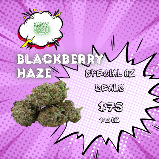 BC Blackberry Haze 38% THC | Exotic LSO | Sativa - 3.5g