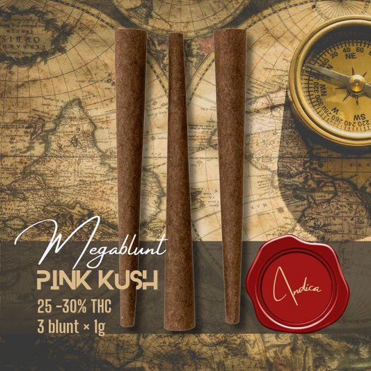 BC Pink Kush 29% THC | 3 blunts - regular size