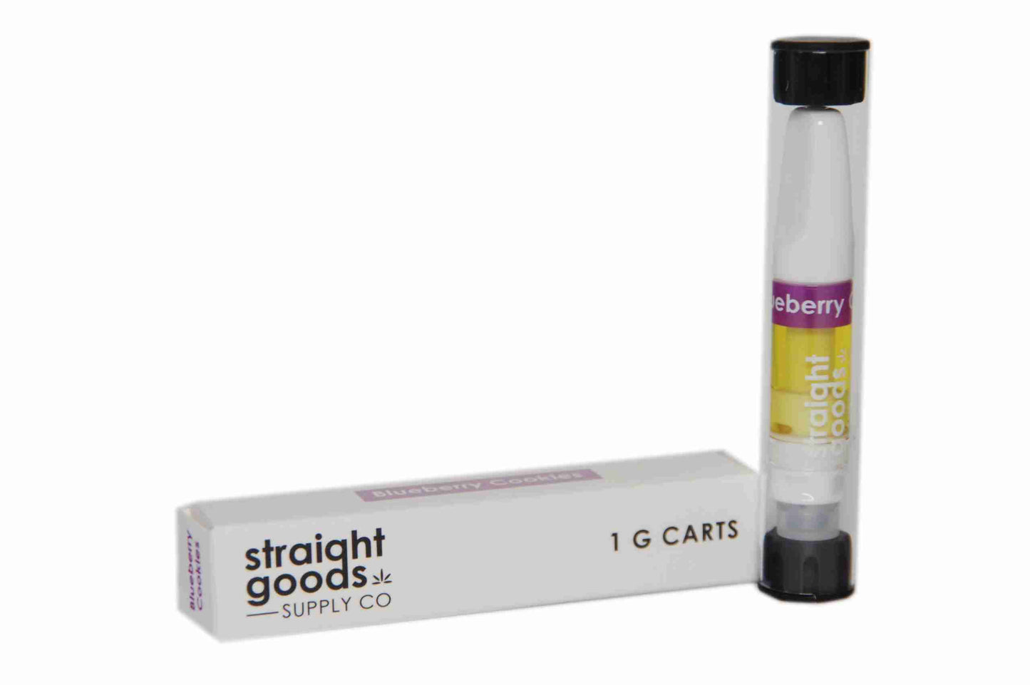 Straight Goods 1 Gram Carts – Blueberry Cookies