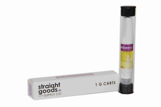 Straight Goods 1 Gram Carts – Blueberry Cookies