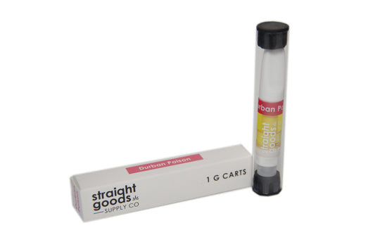 Straight Goods 1 Gram Carts – Durban Poison