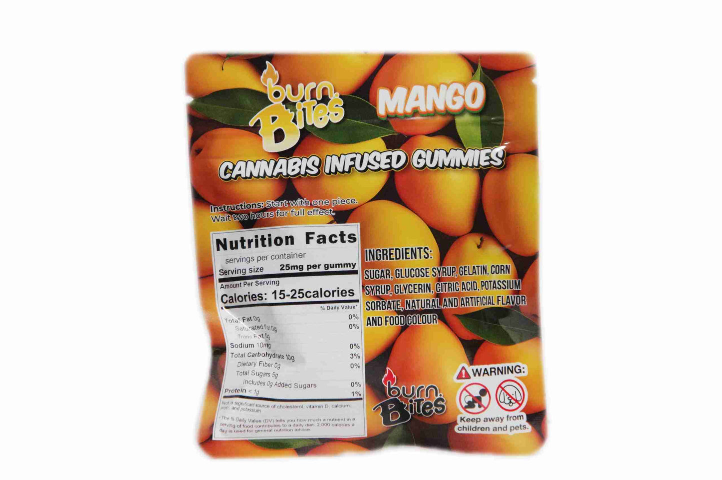 Burn Bites – Mango 250mg (250mg x 10)