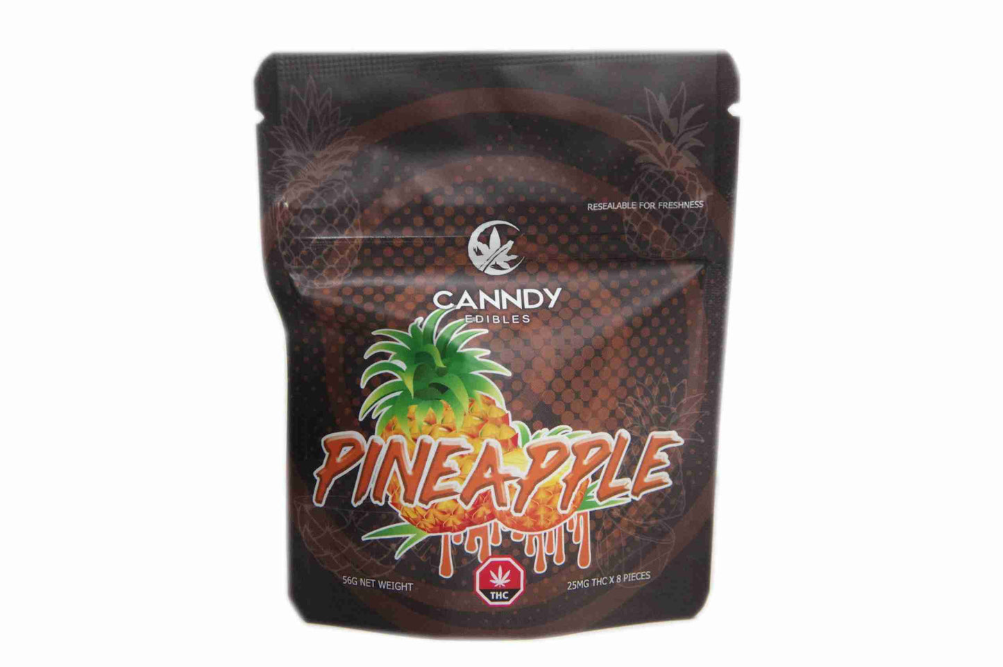 Canndy Edibles - (200mg THC) Gummies Pineapple