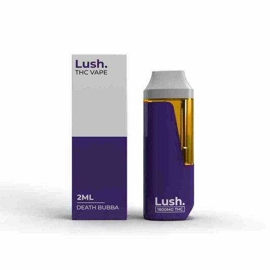 LUSH 2ML Disposable Vape – Death Bubba (Indica)