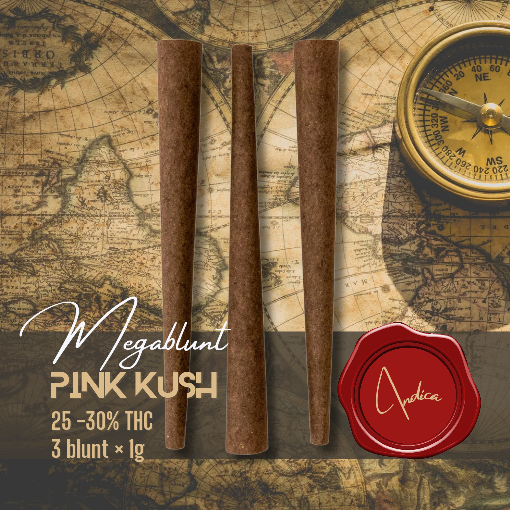 BC Pink Kush 29% THC | 3 blunts - regular size