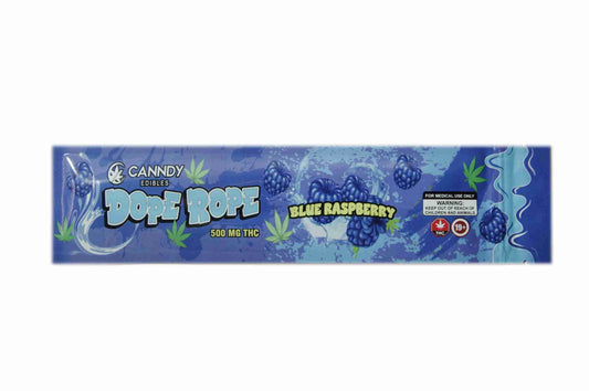 Canndy Edibles – (500mg THC) Dope Rope Blue Raspberry