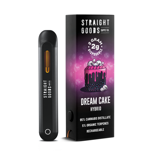 Straight Goods 2 GRAM Disposables – Dream Cake (Hybrid)