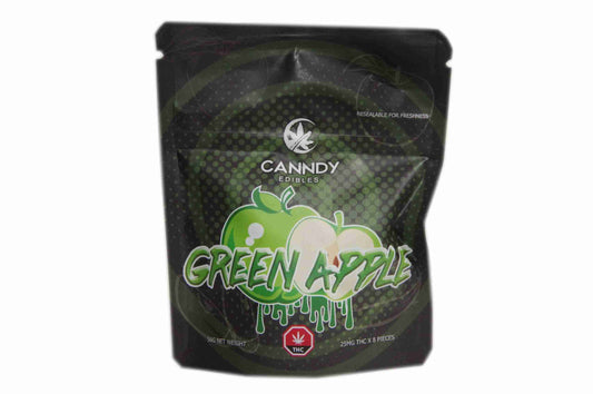 Canndy Edibles – (200mg THC) Gummies Green Apple