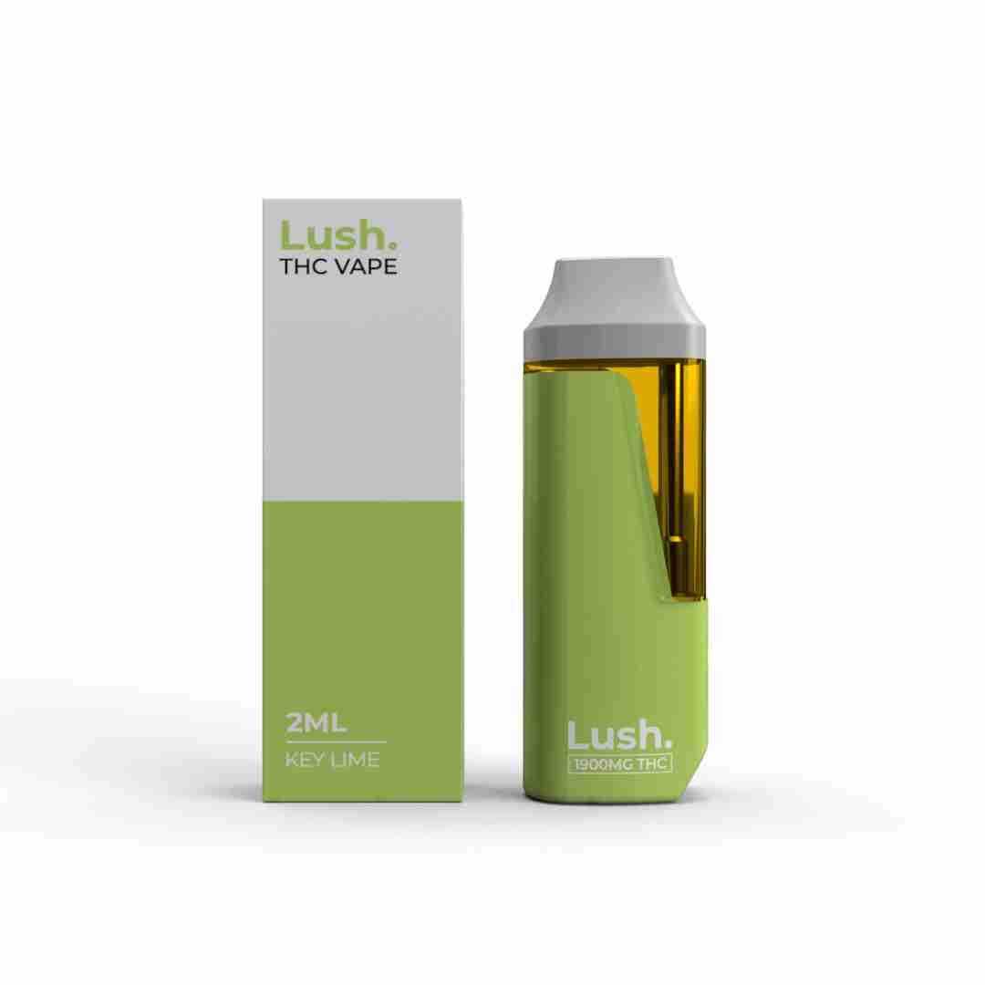 LUSH 2ML Disposable Vape – Key Lime (Indica)