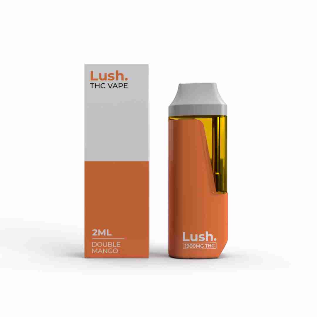 LUSH 2ML Disposable Vape – Double Mango (Hybrid)