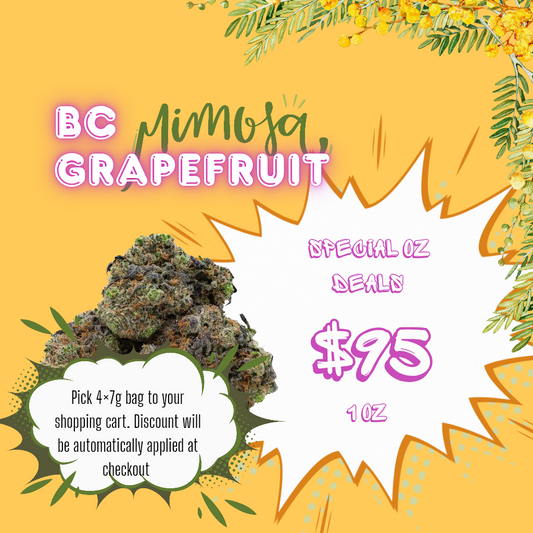 Grapefruit Mimosa  38% THC | Exotic LSO | Sativa - 7g