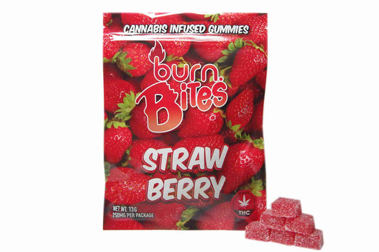 Burn Bites – Strawberry 250mg (25mg x 10)