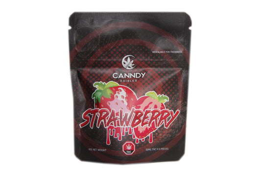 Canndy Edibles – (300mg THC) Gummies Strawberry